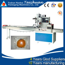 high quality low price horizontal croissant bread packing machine